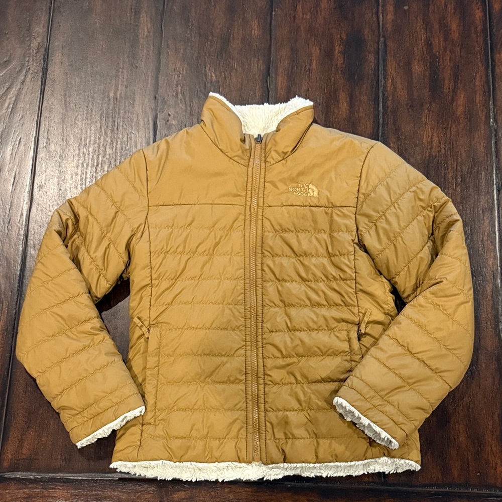 The North Face Kids Brown Puffer Jacket